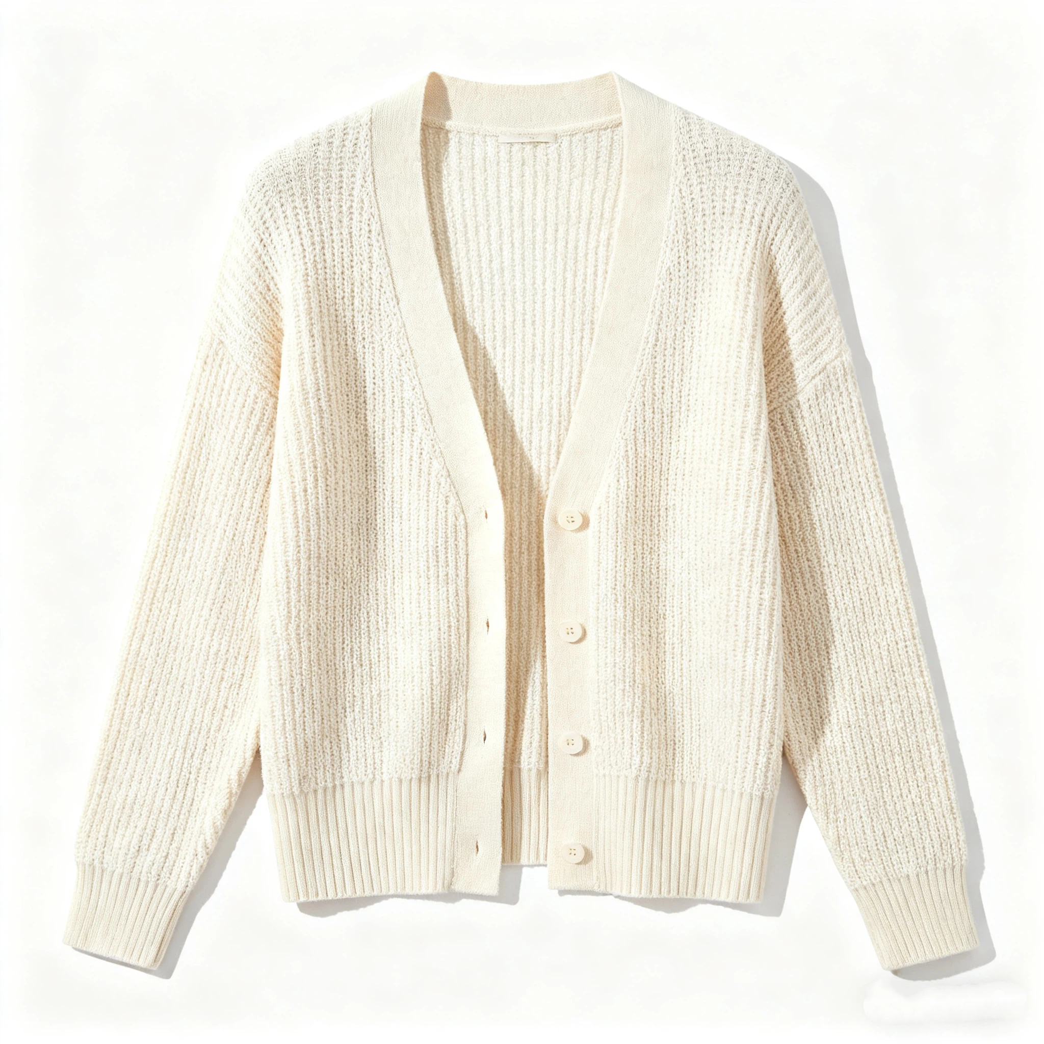 Women's Solid Color Knitted Cardigan