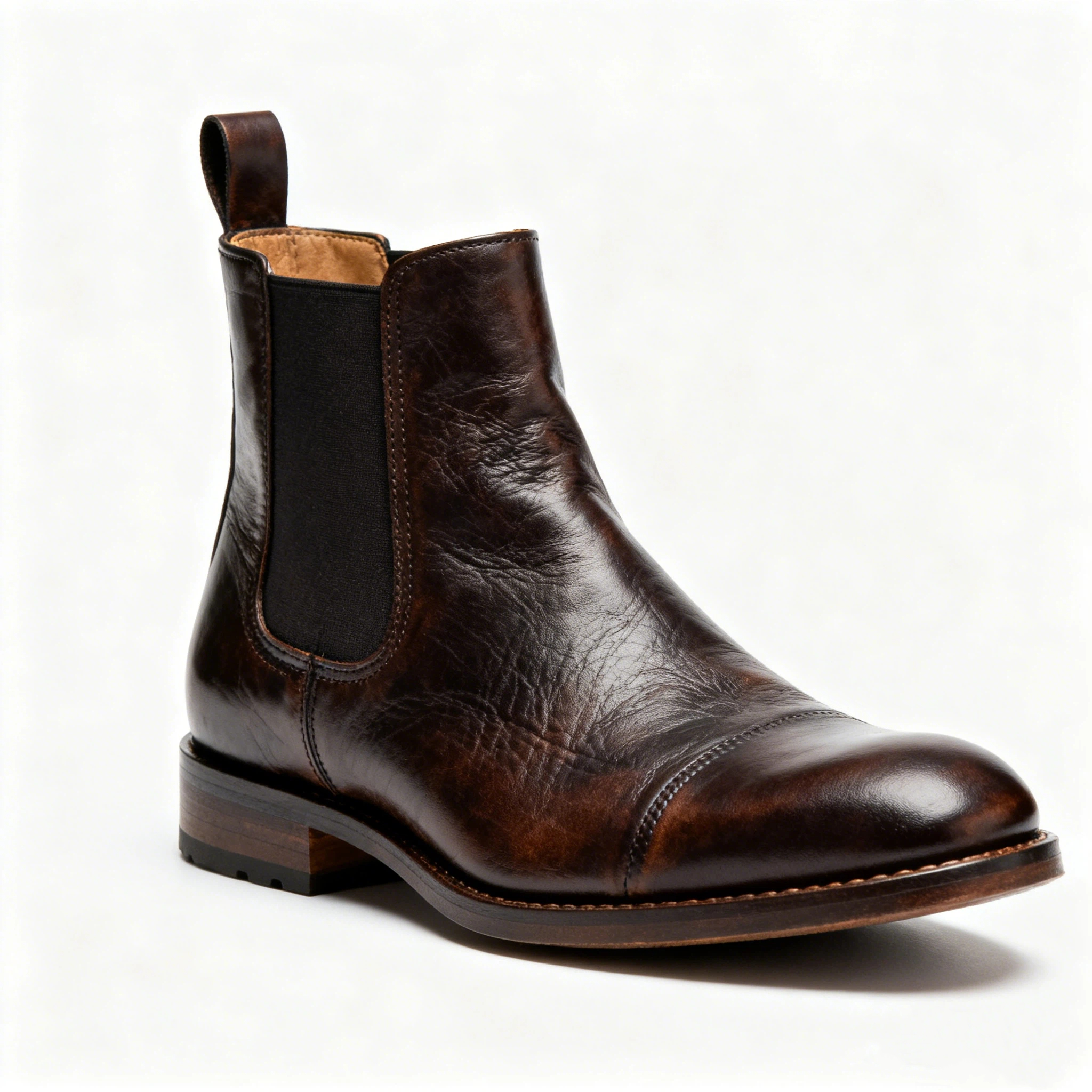 Men's PU Leather Chelsea Boots