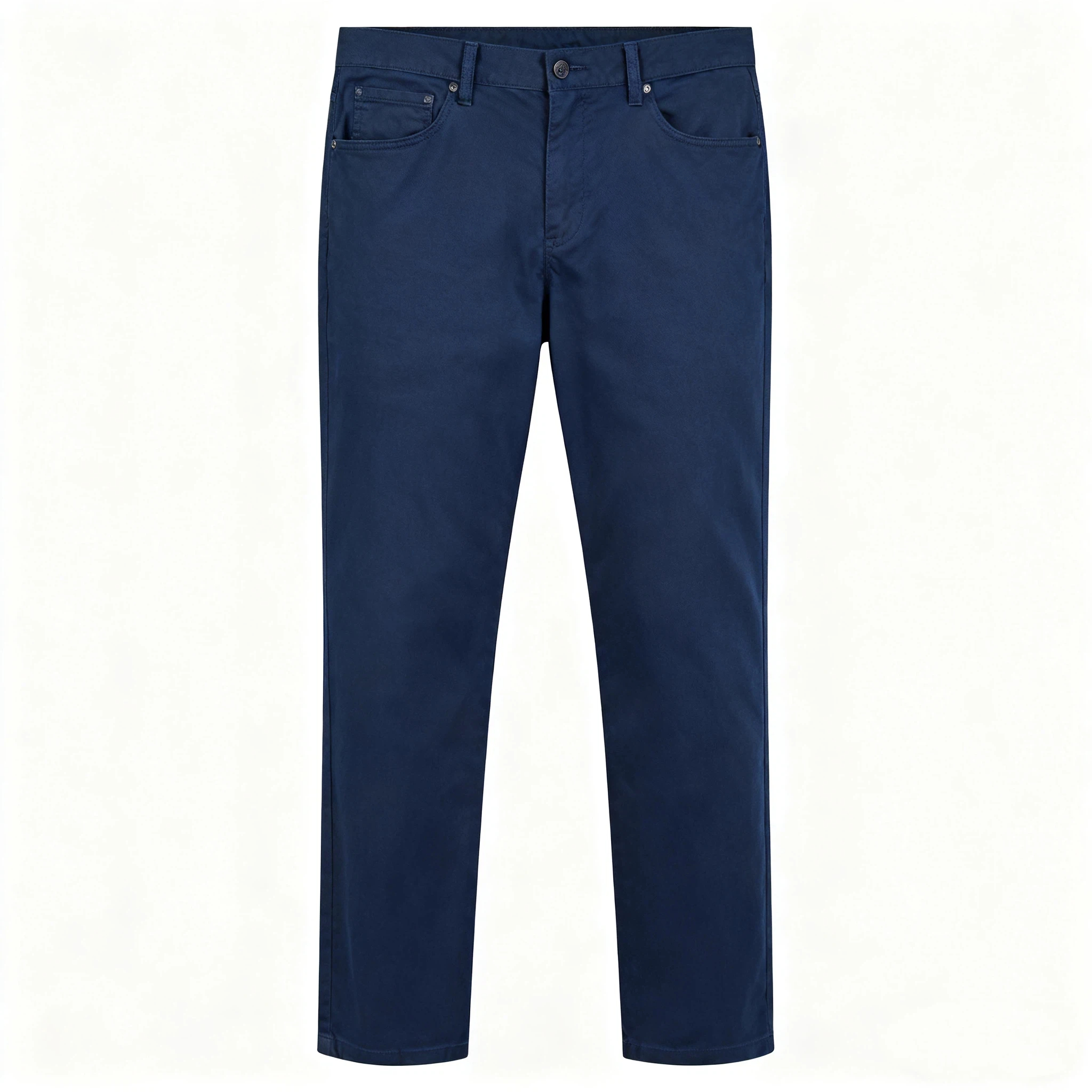 Men's 100% Cotton Straight Casual Pants